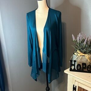 Elle Teal Relaxed Fit Top